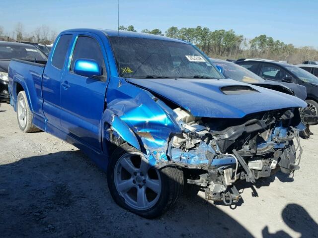 5TETU22NX6Z271470 - 2006 TOYOTA TACOMA X-R BLUE photo 1