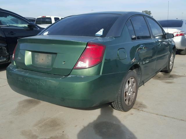 1G8AJ52F63Z141830 - 2003 SATURN ION LEVEL GREEN photo 4