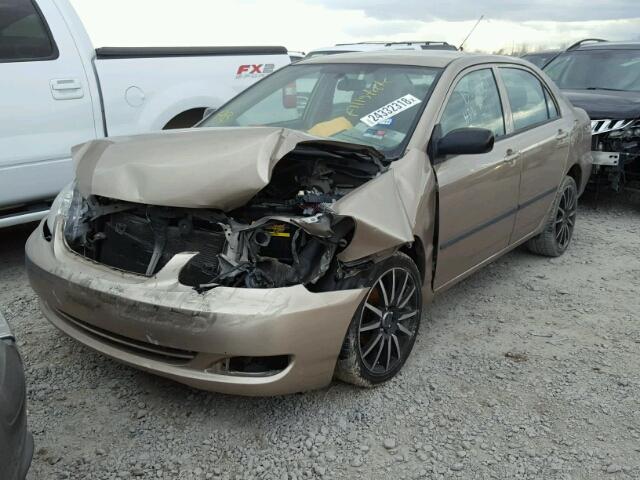 1NXBR32E36Z745217 - 2006 TOYOTA COROLLA GOLD photo 2