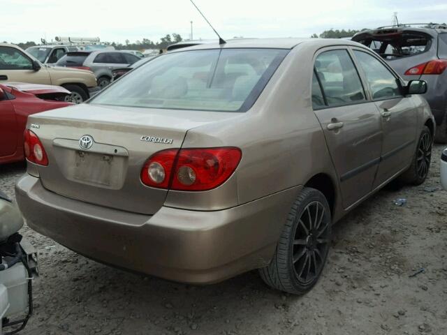 1NXBR32E36Z745217 - 2006 TOYOTA COROLLA GOLD photo 4