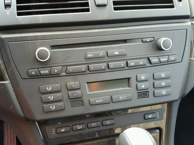 WBXPC93489WJ26726 - 2009 BMW X3 XDRIVE3 Czarny zdjęcie 9