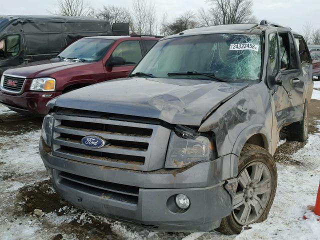 1FMJK2A58AEA33901 - 2010 FORD EXPEDITION GRAY photo 2