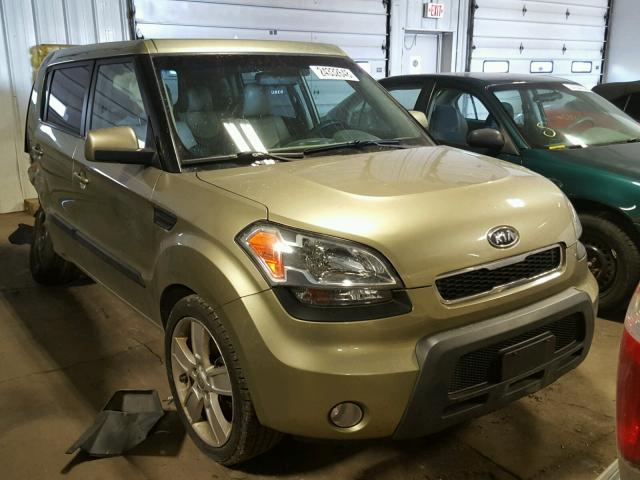 KNDJT2A22B7222637 - 2011 KIA SOUL + GREEN photo 1