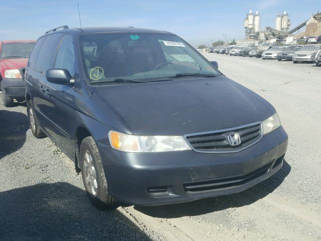 5FNRL18664B050812 - 2004 HONDA ODYSSEY EX GRAY photo 1