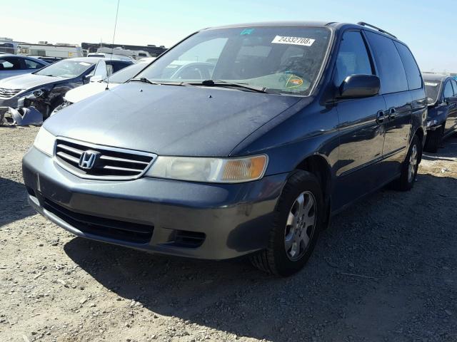 5FNRL18664B050812 - 2004 HONDA ODYSSEY EX GRAY photo 2