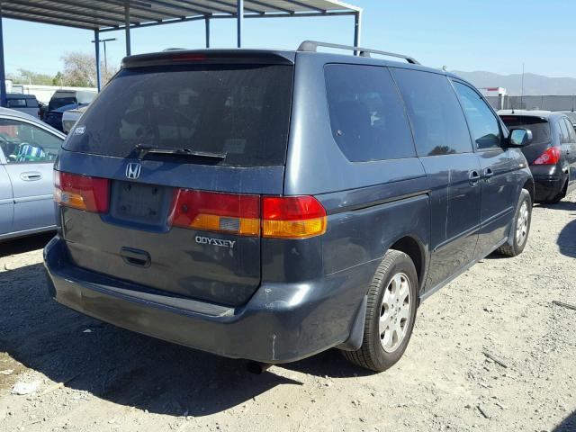 5FNRL18664B050812 - 2004 HONDA ODYSSEY EX GRAY photo 4