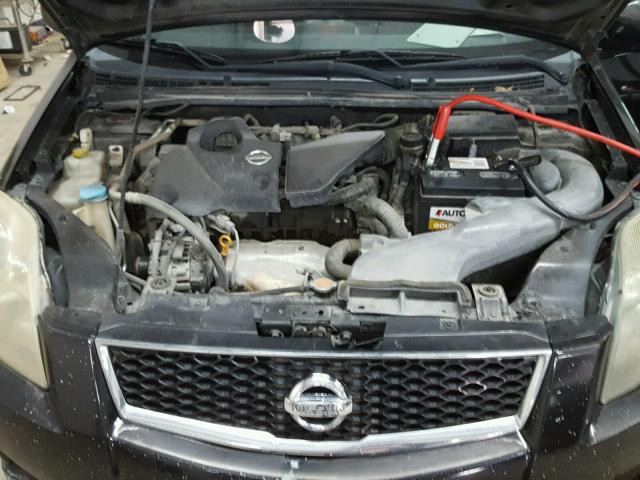 3N1BB61EX8L672634 - 2008 NISSAN SENTRA SE- BLACK photo 7