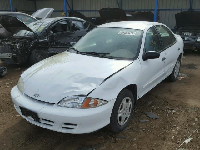 1G1JF52T6Y7217698 - 2000 CHEVROLET CAVALIER L WHITE photo 2