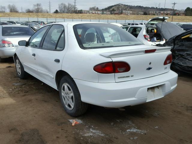 1G1JF52T6Y7217698 - 2000 CHEVROLET CAVALIER L WHITE photo 3