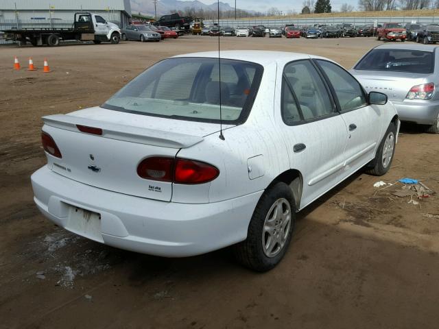 1G1JF52T6Y7217698 - 2000 CHEVROLET CAVALIER L WHITE photo 4