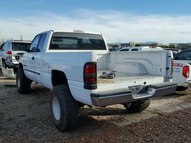 3B7HF13Z8YM229343 - 2000 DODGE RAM 1500 WHITE photo 3