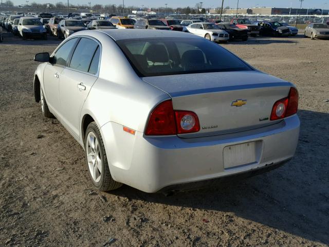 1G1ZA5EU4BF356635 - 2011 CHEVROLET MALIBU LS ვერცხლისფერი ფოტო 3