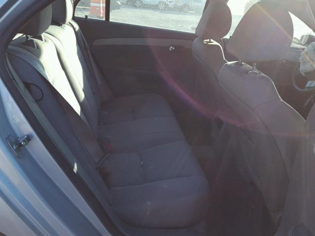 1G1ZA5EU4BF356635 - 2011 CHEVROLET MALIBU LS ვერცხლისფერი ფოტო 6