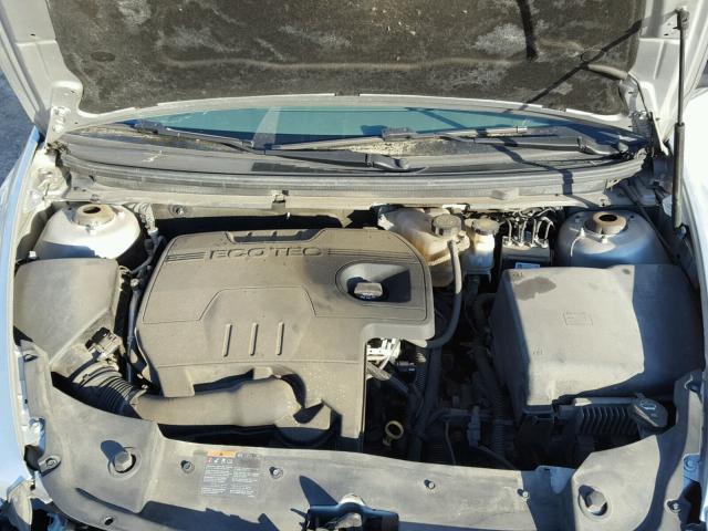 1G1ZA5EU4BF356635 - 2011 CHEVROLET MALIBU LS ვერცხლისფერი ფოტო 7