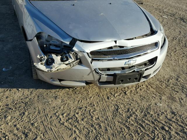 1G1ZA5EU4BF356635 - 2011 CHEVROLET MALIBU LS ვერცხლისფერი ფოტო 9