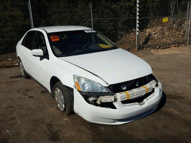 1HGCM56393A066482 - 2003 HONDA ACCORD LX WHITE photo 1