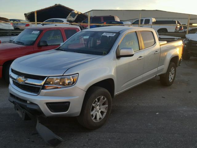 1GCGSBE31F1160317 - 2015 CHEVROLET COLORADO L SILVER photo 2