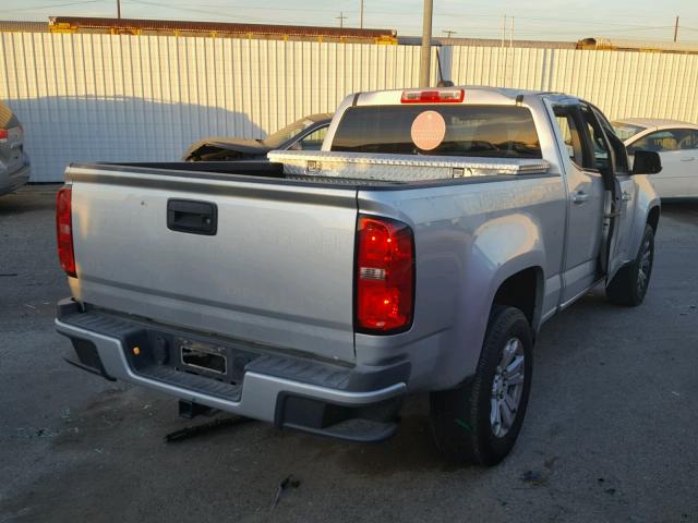 1GCGSBE31F1160317 - 2015 CHEVROLET COLORADO L SILVER photo 4