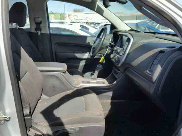 1GCGSBE31F1160317 - 2015 CHEVROLET COLORADO L SILVER photo 5