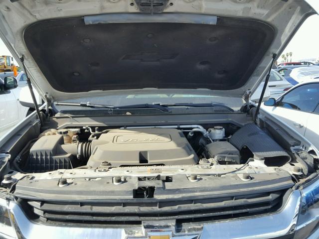 1GCGSBE31F1160317 - 2015 CHEVROLET COLORADO L SILVER photo 7