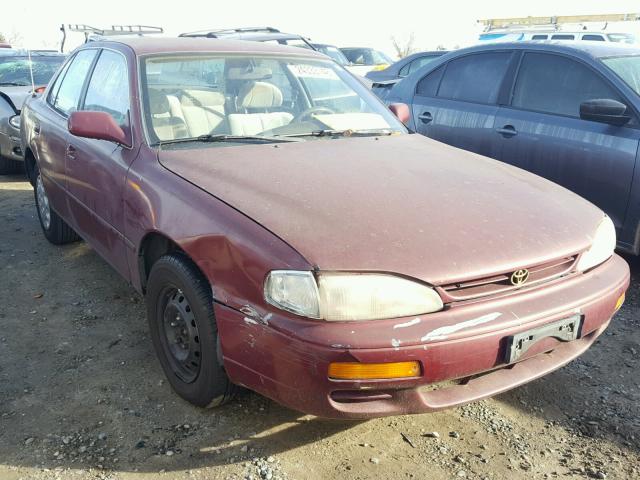 4T1BG12K0TU813422 - 1996 TOYOTA CAMRY DX MAROON photo 1