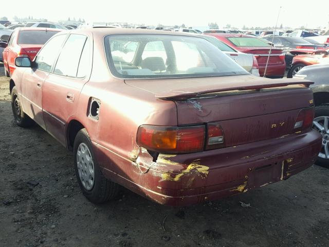 4T1BG12K0TU813422 - 1996 TOYOTA CAMRY DX MAROON photo 3