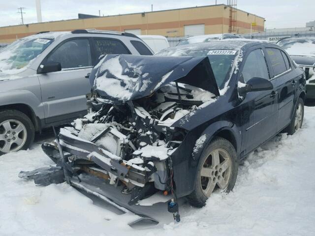 1G2AL55F777388288 - 2007 PONTIAC G5 SE BLACK photo 2