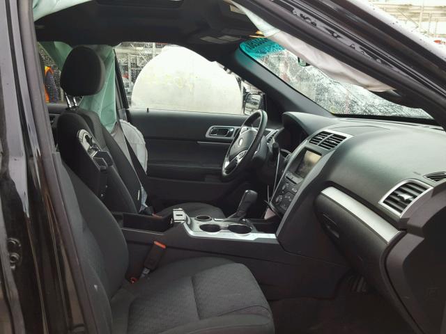 1FM5K7D90FGB75927 - 2015 FORD EXPLORER X BLACK photo 5