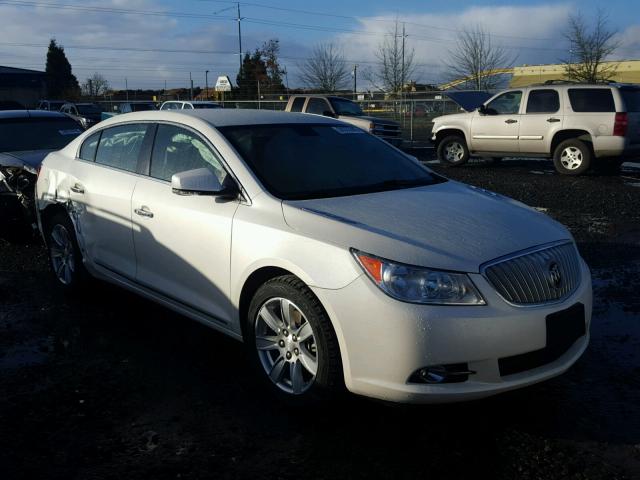 1G4GF5G38CF190878 - 2012 BUICK LACROSSE P WHITE photo 1