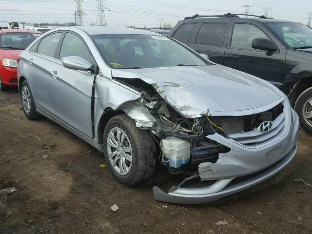 5NPEB4AC7BH077700 - 2011 HYUNDAI SONATA GLS SILVER photo 1