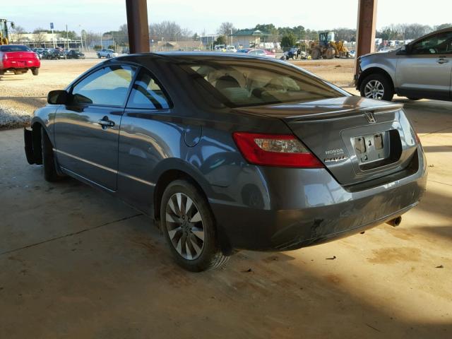 2HGFG1B84BH511564 - 2011 HONDA CIVIC EX GRAY photo 3