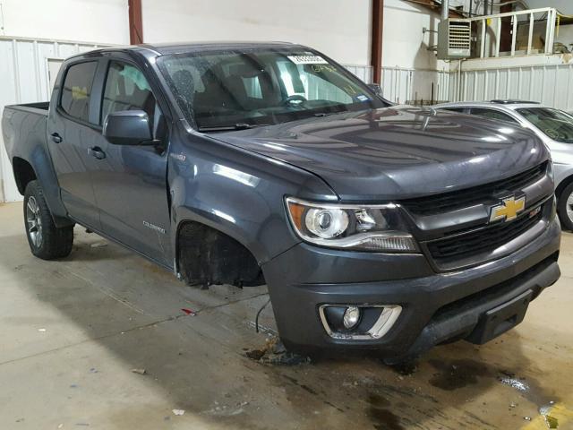 1GCPTDE13G1316737 - 2016 CHEVROLET COLORADO Z GRAY photo 1