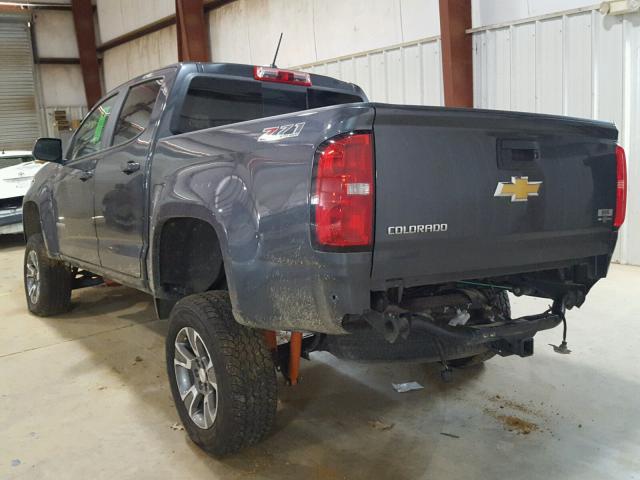 1GCPTDE13G1316737 - 2016 CHEVROLET COLORADO Z GRAY photo 3