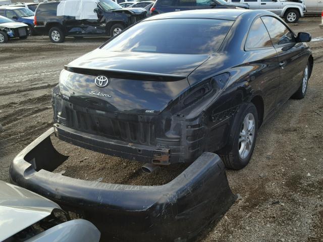 4T1CE38P95U519819 - 2005 TOYOTA CAMRY SOLA BLACK photo 9