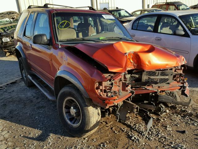 1FMYU22E1XUB28757 - 1999 FORD EXPLORER RED photo 1