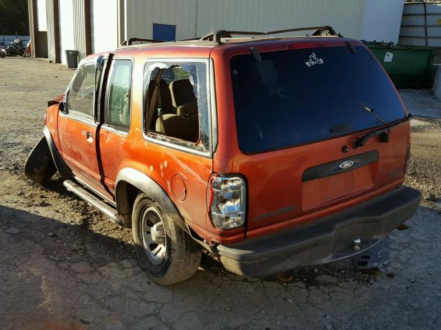 1FMYU22E1XUB28757 - 1999 FORD EXPLORER RED photo 3