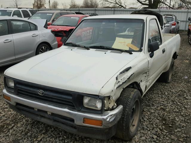 4TARN81A3PZ064288 - 1993 TOYOTA PICKUP 1/2 WHITE photo 2