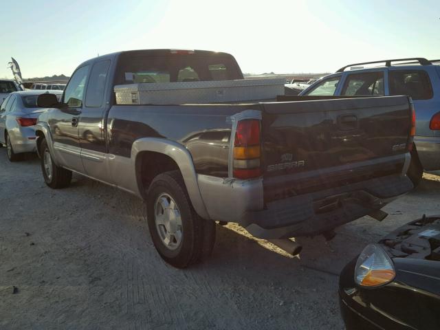 1GTEK19B05Z255521 - 2005 GMC NEW SIERRA BLUE photo 3