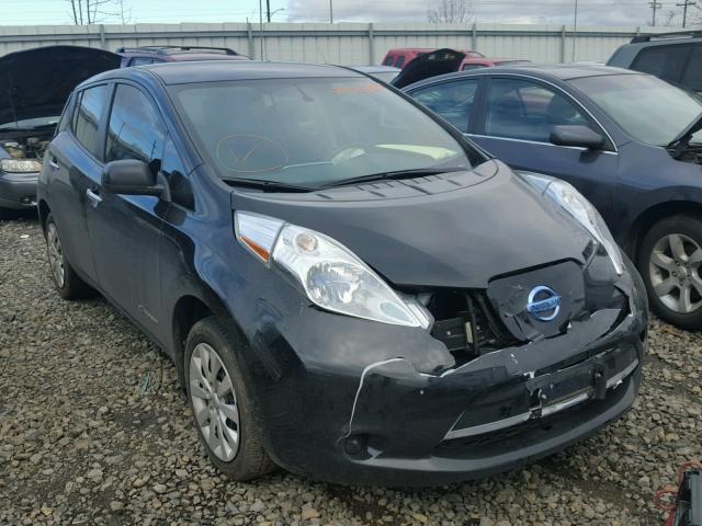 1N4AZ0CP9DC426234 - 2013 NISSAN LEAF S BLACK photo 1