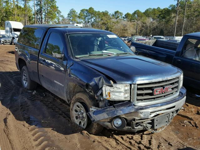 1GTEC14X89Z133401 - 2009 GMC SIERRA C15 BLUE photo 1