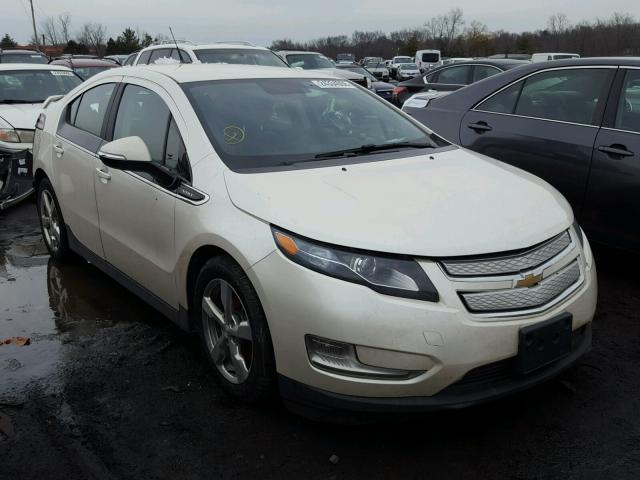 1G1RH6E43EU149381 - 2014 CHEVROLET VOLT WHITE photo 1