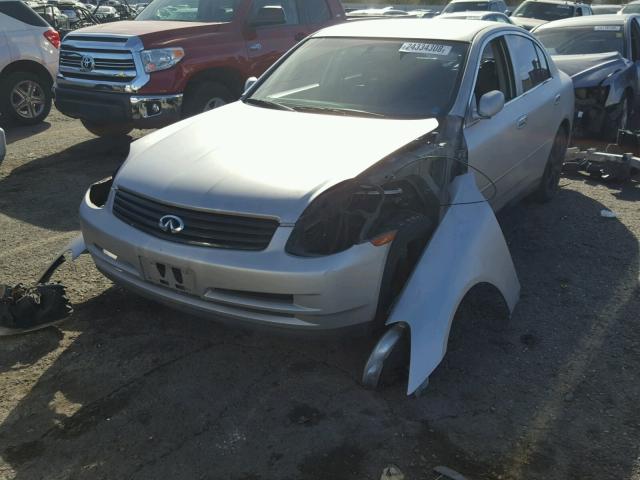 JNKCV51E84M108451 - 2004 INFINITI G35 SILVER photo 2