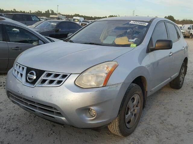 JN8AS5MT6BW563820 - 2011 NISSAN ROGUE S SILVER photo 2