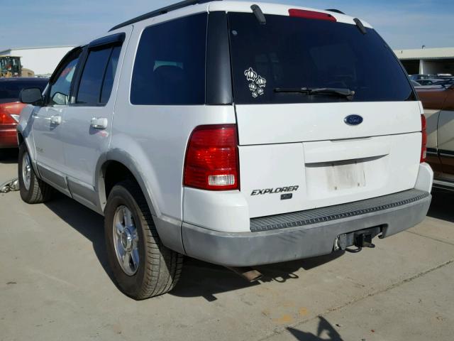 1FMDU73E82UC15011 - 2002 FORD EXPLORER X WHITE photo 3