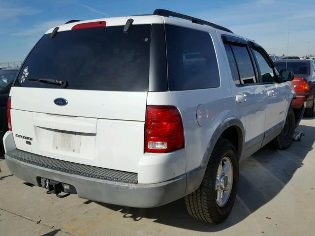 1FMDU73E82UC15011 - 2002 FORD EXPLORER X WHITE photo 4