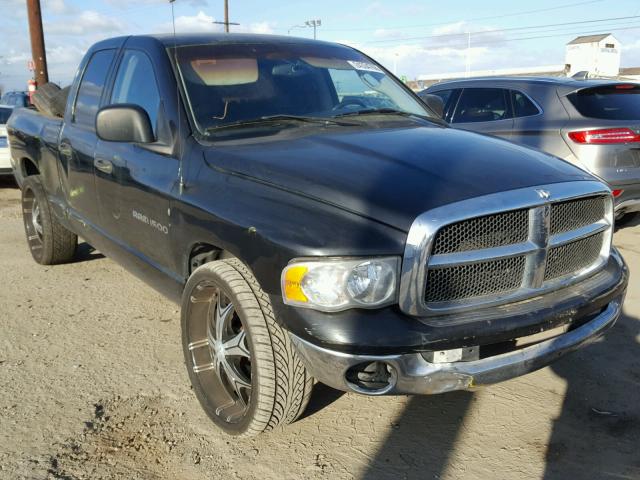 1D7HA18Z82S597467 - 2002 DODGE RAM 1500 BLACK photo 1