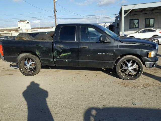 1D7HA18Z82S597467 - 2002 DODGE RAM 1500 BLACK photo 9