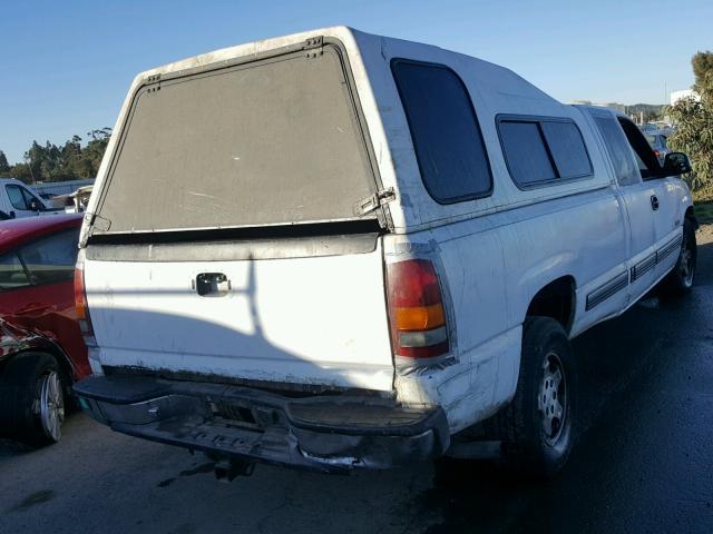 1GCEC19TX1E138214 - 2001 CHEVROLET SILVERADO WHITE photo 4