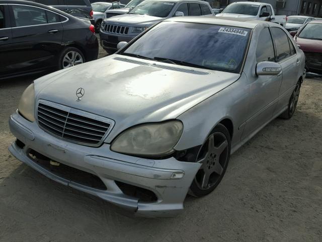 WDBNG70J63A370983 - 2003 MERCEDES-BENZ S 430 SILVER photo 2