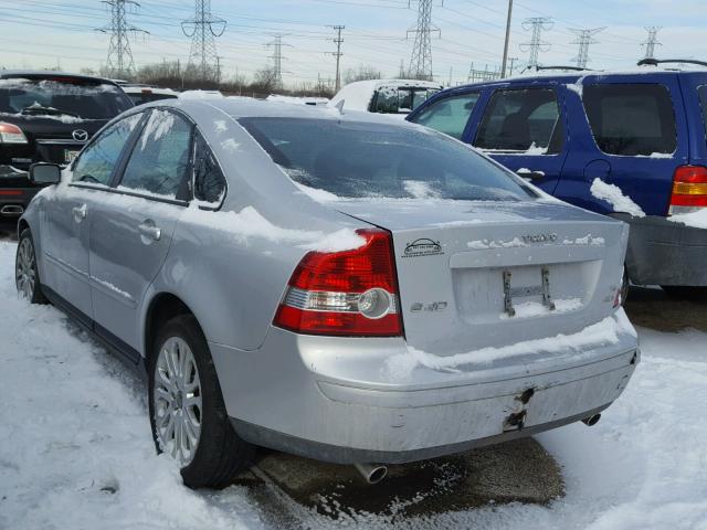 YV1MH682052079937 - 2005 VOLVO S40 T5 SILVER photo 3